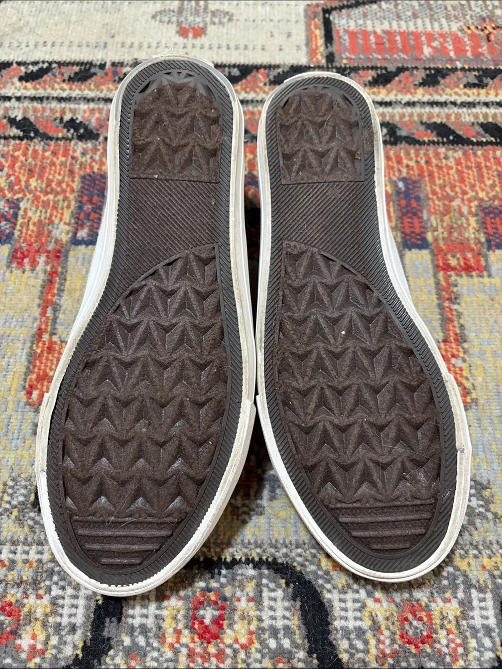 Gypsy Jazz Beige Slip-On Floral Canvas Sneakers